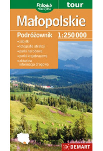  Małopolskie - turystyczna mapa samochodowa Podróżownik