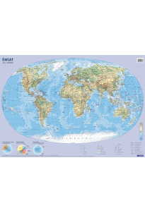 Świat - mapa ścienna