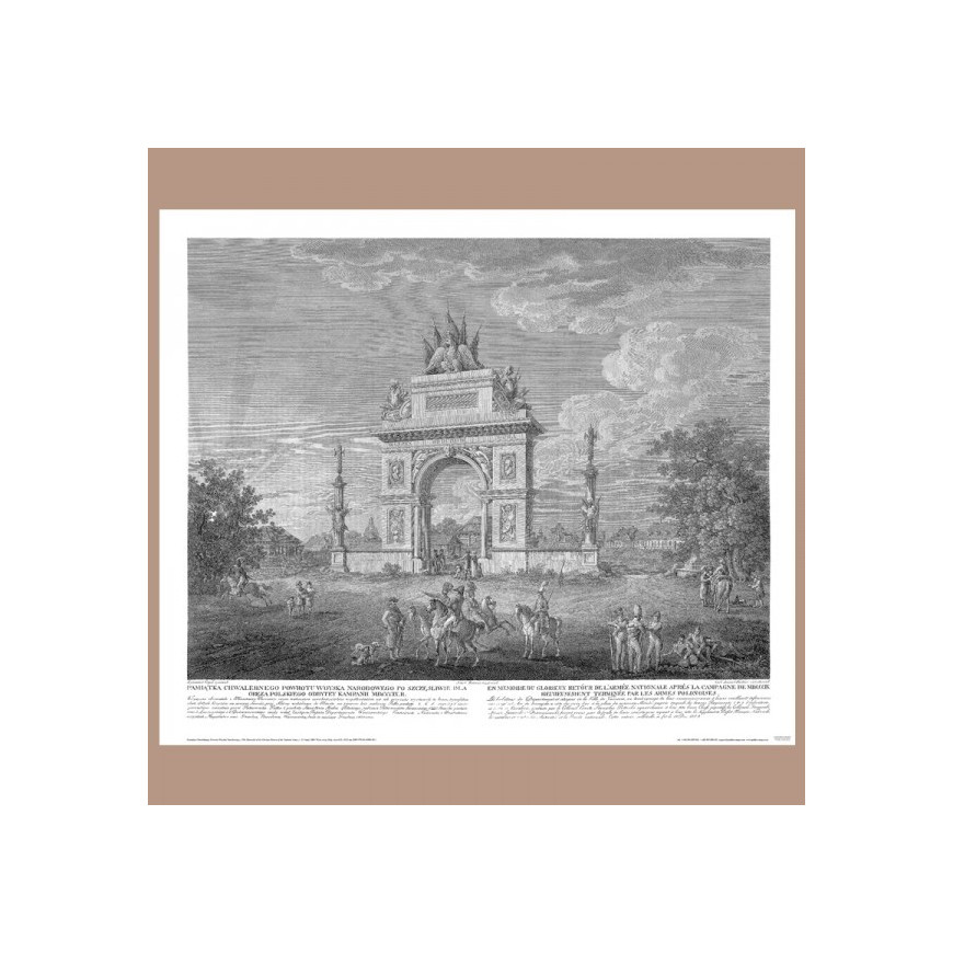 Pamiątka Chwalebnego Powrotu Woyska Narodowego, Z. Vogel, 1809 r. Pamiątka Chwalebnego Powrotu Woyska Narodowego, Z. Vogel, 1809 r.