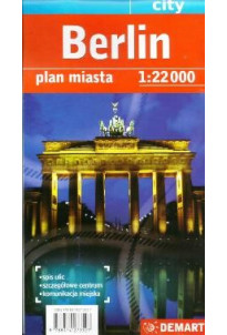 Berlin - plan miasta - OD WYDAWCY