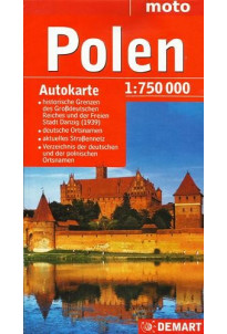 Polska - mapa samochodowa - wersja niemiecka - OD WYDAWCY