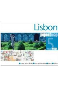 LIZBONA LISBON mapa / plan miasta POPOUT MAPS