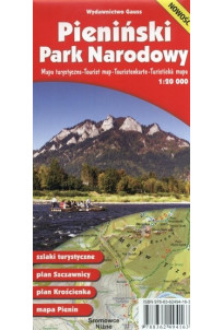 Pieniński Park Narodowy. Mapa Turystyczna.