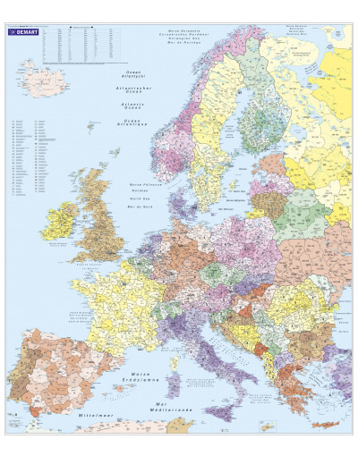 Europa, 1:3 400 000