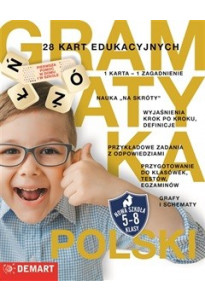 Język polski - gramatyka Karty edukacyjne