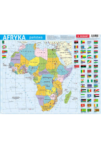Afryka - mapa polityczna