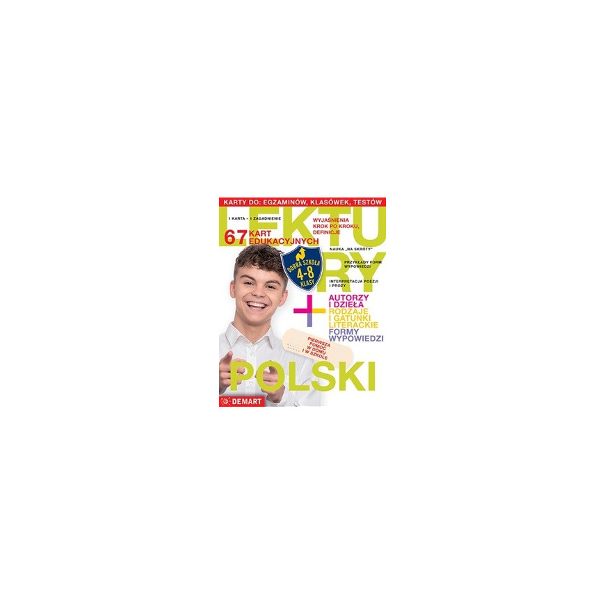 Język polski - lektury. Karty edukacyjne Język polski - lektury. Karty edukacyjne