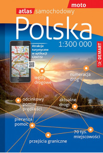Atlas  samochodowy   Polski 1: 300 000