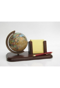 Globus z pojemnikiem na kartki