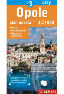 Opole +3 - plan miasta