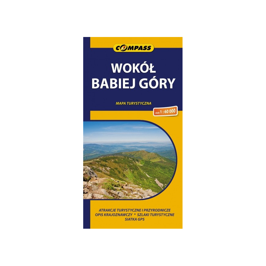 Wokół Babiej Góry mapa 1:60 000 Compass Wokół Babiej Góry mapa 1:60 000 Compass